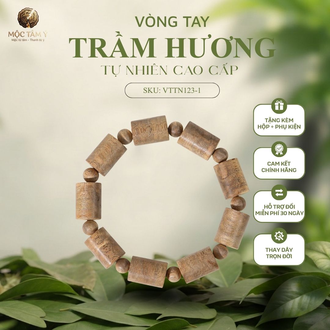 VÒNG TRẦM HƯƠNG TỰ NHIÊN TRÚC MỘC KHÁNH HÒA
