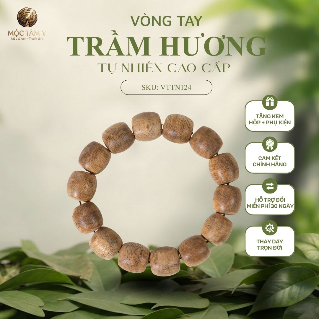 VÒNG TRẦM HƯƠNG TỰ NHIÊN LU THỐNG MỘC KHÁNH HÒA