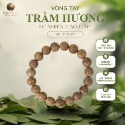 Vòng tay trầm hạt thiên nga 10ly