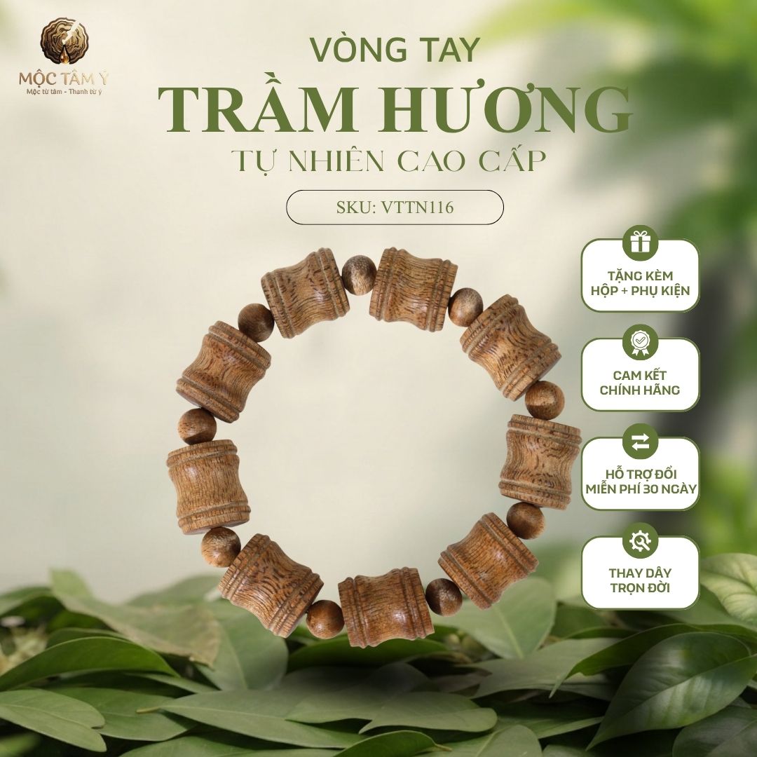 VÒNG TRẦM HƯƠNG TỰ NHIÊN TRÚC TRÚC HÀ TĨNH