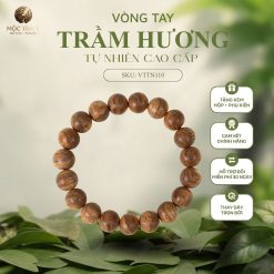 VÒNG TRẦM HƯƠNG TỰ NHIÊN TRẦM BÔNG TIÊN PHƯỚC